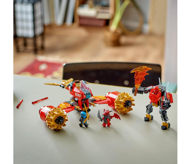 LEGO Ninjago 71830 Burzowy jeździec-mech Kaia - 1284130 - zdjęcie 9